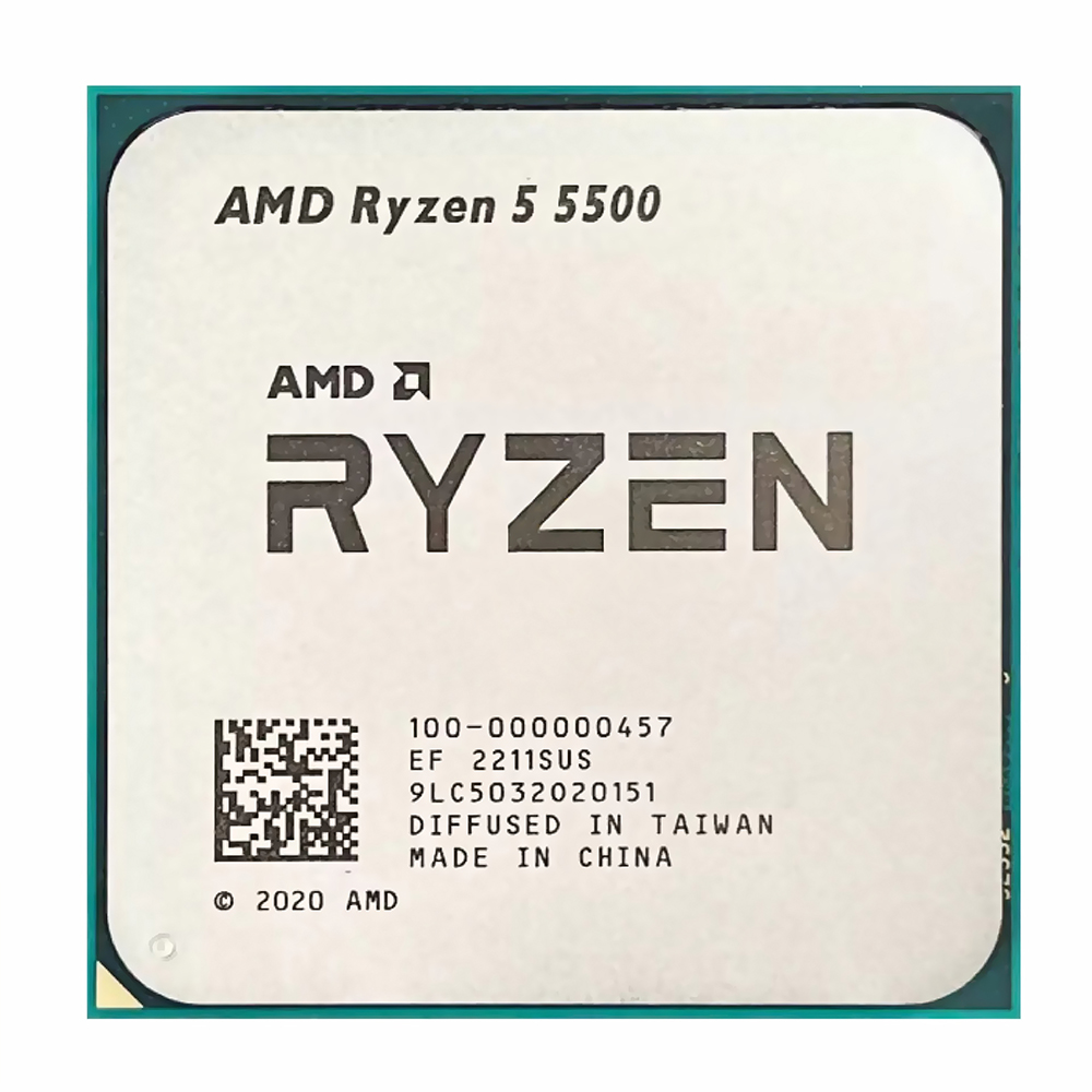 Processador AMD Ryzen 5 5500 Socket AM4 / 3.6GHz / 19MB - OEM