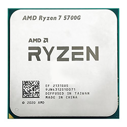 Processador AMD Ryzen 7 5700G Socket AM4 / 4.6GHz / 20MB