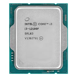 Processador Intel Core i3 12100F Socket LGA 1700 / 3.30GHZ / 12MB - OEM