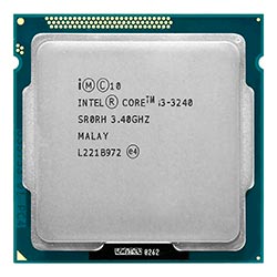 Processador Intel Core i3 3240 Socket LGA 1155 / 3.4GHz / 3MB - OEM