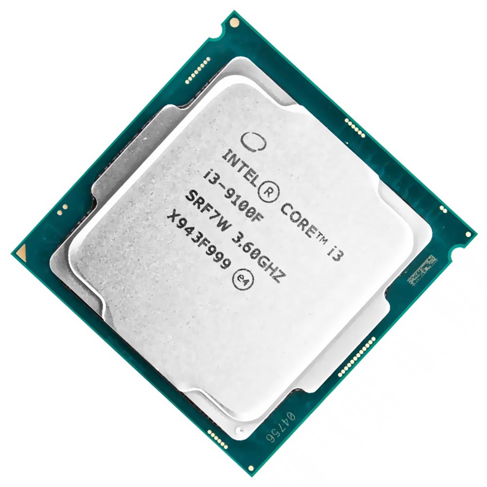 Processador Intel Core i3 9100F Socket LGA 1151 / 3.6GHz / 6MB - OEM