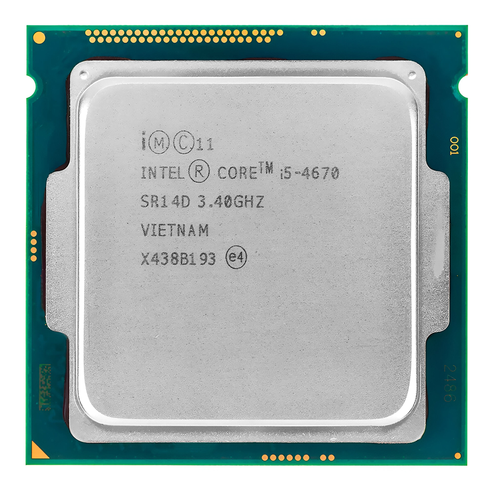 Processador Intel Core i5 4670 Socket LGA 1150 / 3.4GHz / 6MB - OEM