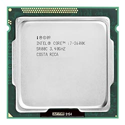 Processador Intel Core i7 2600K Socket LGA 1155 / 3.4GHz / 8MB - OEM