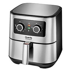 Fritadeira Elétrica Quanta QTAF500 Air Fryer 5.5L / 110V - Prata
