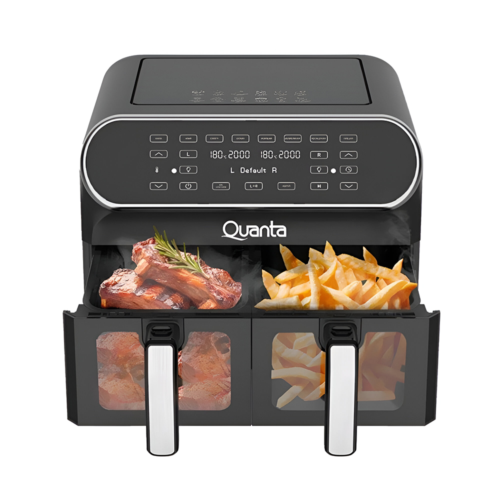 Fritadeira Elétrica Quanta QTAFS80 8L / 220V - Preto