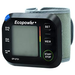 Medidor de Pressão Ecopower EP-2731 Pulso - Preto