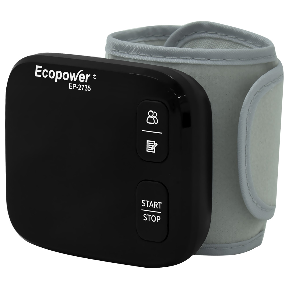 Medidor de Pressão Ecopower EP-2735 Pulso - Preto