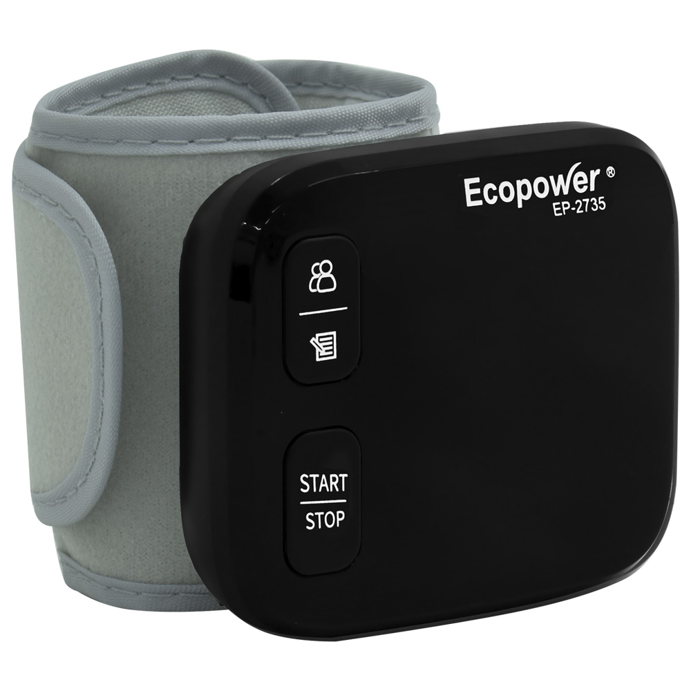 Medidor de Pressão Ecopower EP-2735 Pulso - Preto