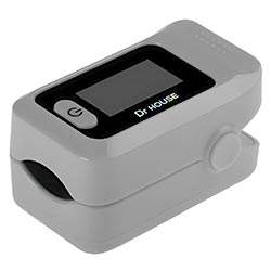 Oxímetro de Pulso Dr House XY-01 - Cinza