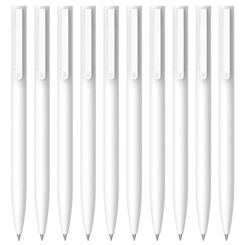 Caneta Xiaomi Mi Ballpoint MJZXB01WCHW - Branco (Kit com 10)