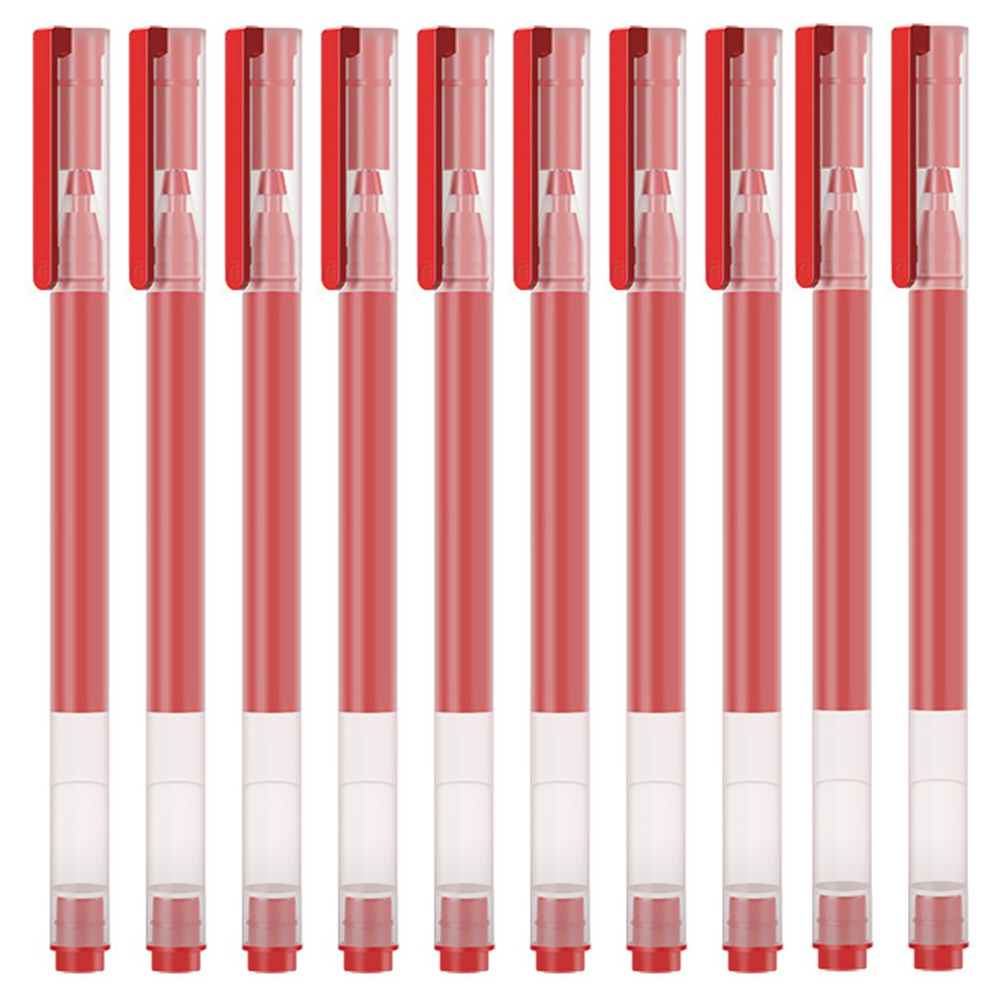 Caneta Xiaomi Mi Ballpoint MJZXB02WCHW - Vermelho (Kit com 10)