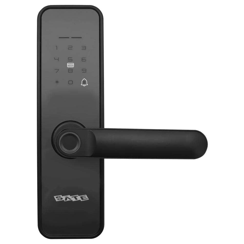 Fechadura Digital Satellite SL-71 Smart Door Lock - Preto