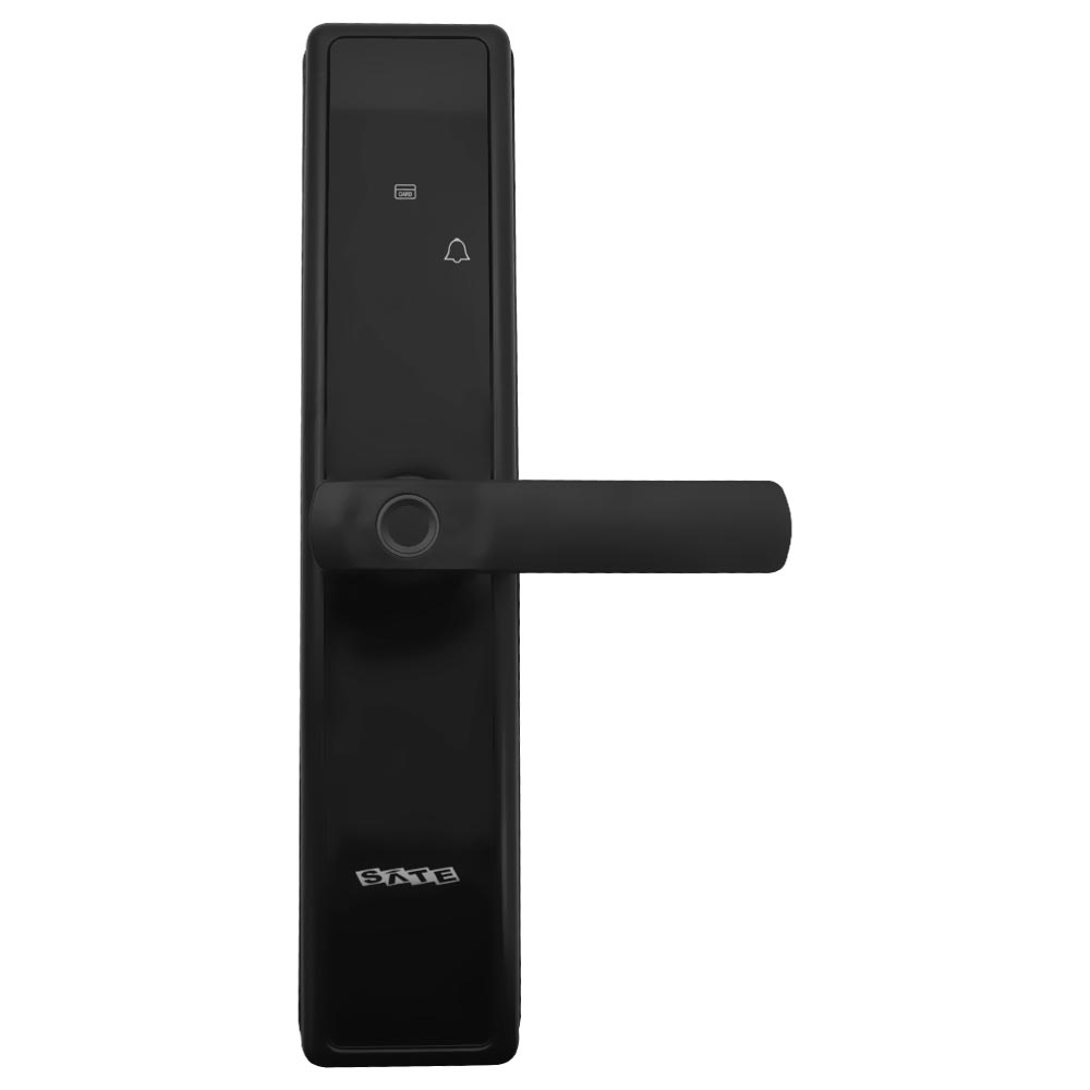 Fechadura Digital Satellite SL-73 Smart Door Lock - Preto