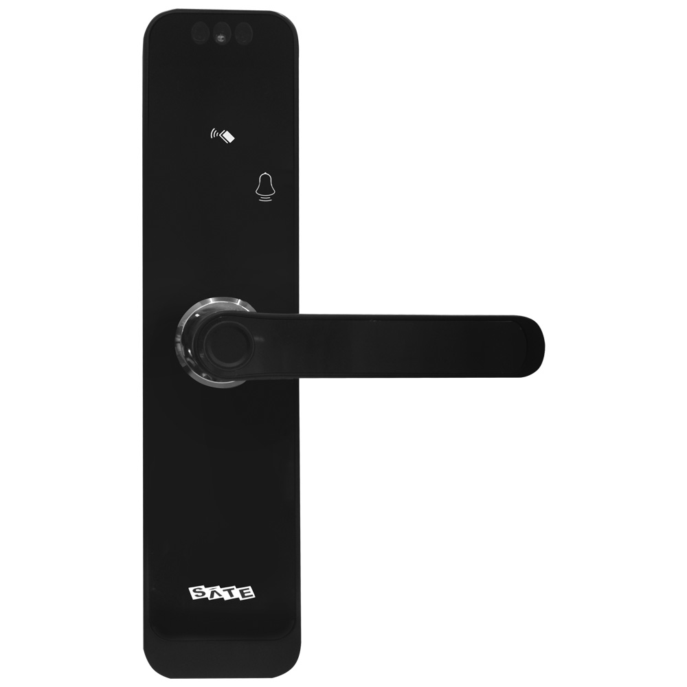 Fechadura Digital Satellite SL-74M Smart Door Lock - Preto