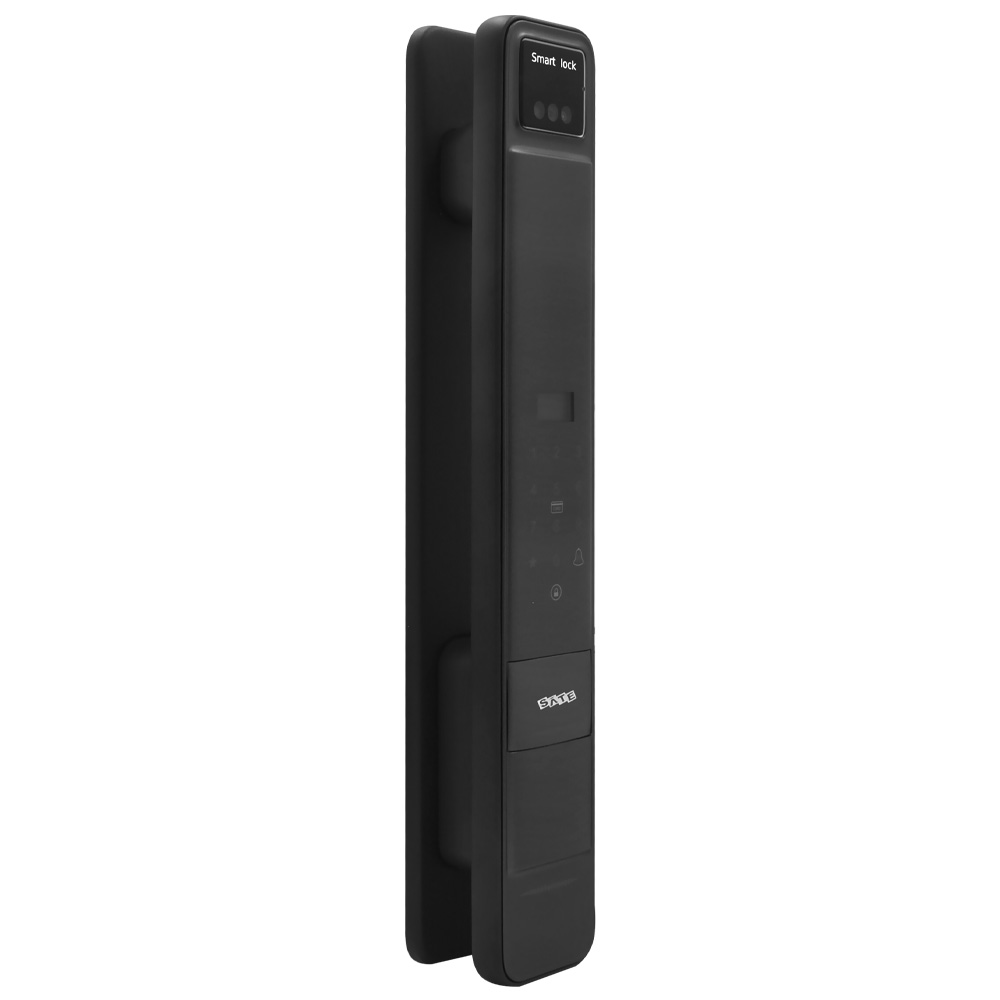 Fechadura Digital Satellite SL-76M Smart Door Lock - Preto