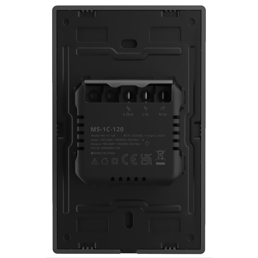 Interruptor Sonoff M5-1C-120 Wifi / Smart / Switch DIM - Cinza