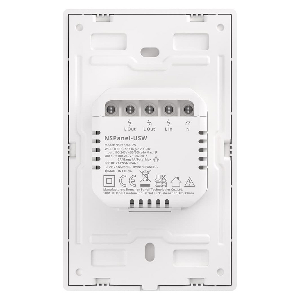 Interruptor Sonoff NSPANEL-USW Wifi / Smart / Switch / 3.5" - Branco