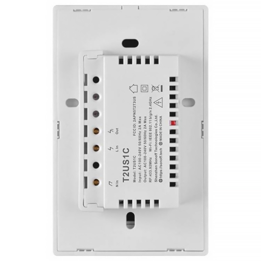 Interruptor Sonoff T2US1C Wifi / Smart / Switch - Branco