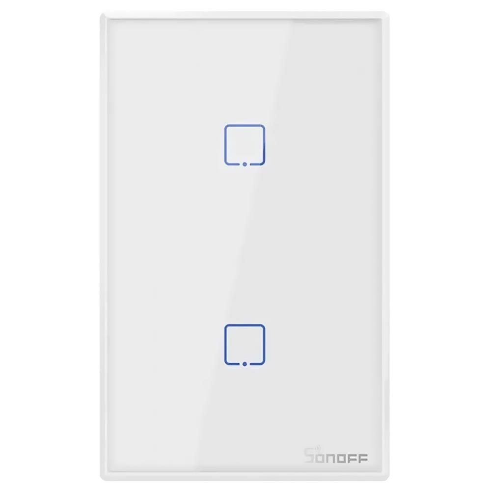 Interruptor Sonoff T2US2C Wifi / Smart / Alexa - Branco