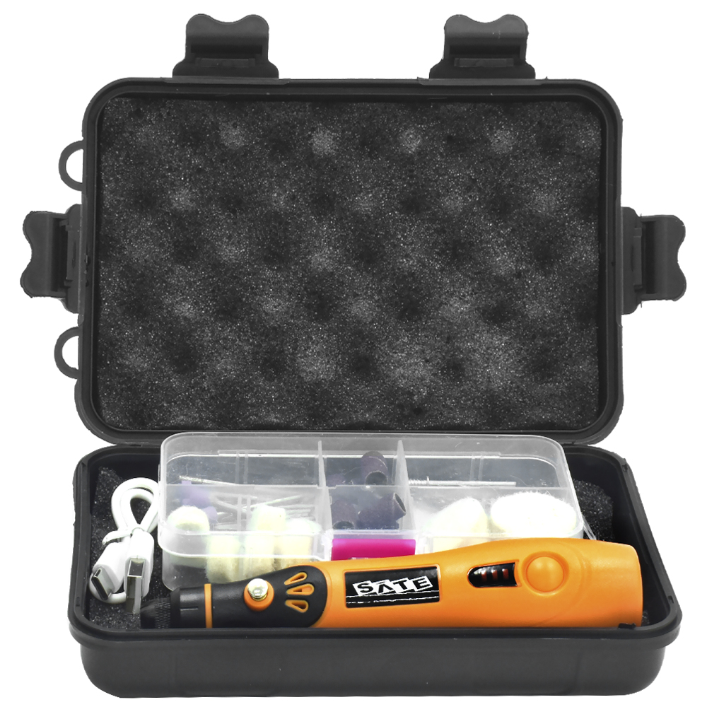 Kit de Polimento e Limpeza Satellite A-TK83 - Laranja