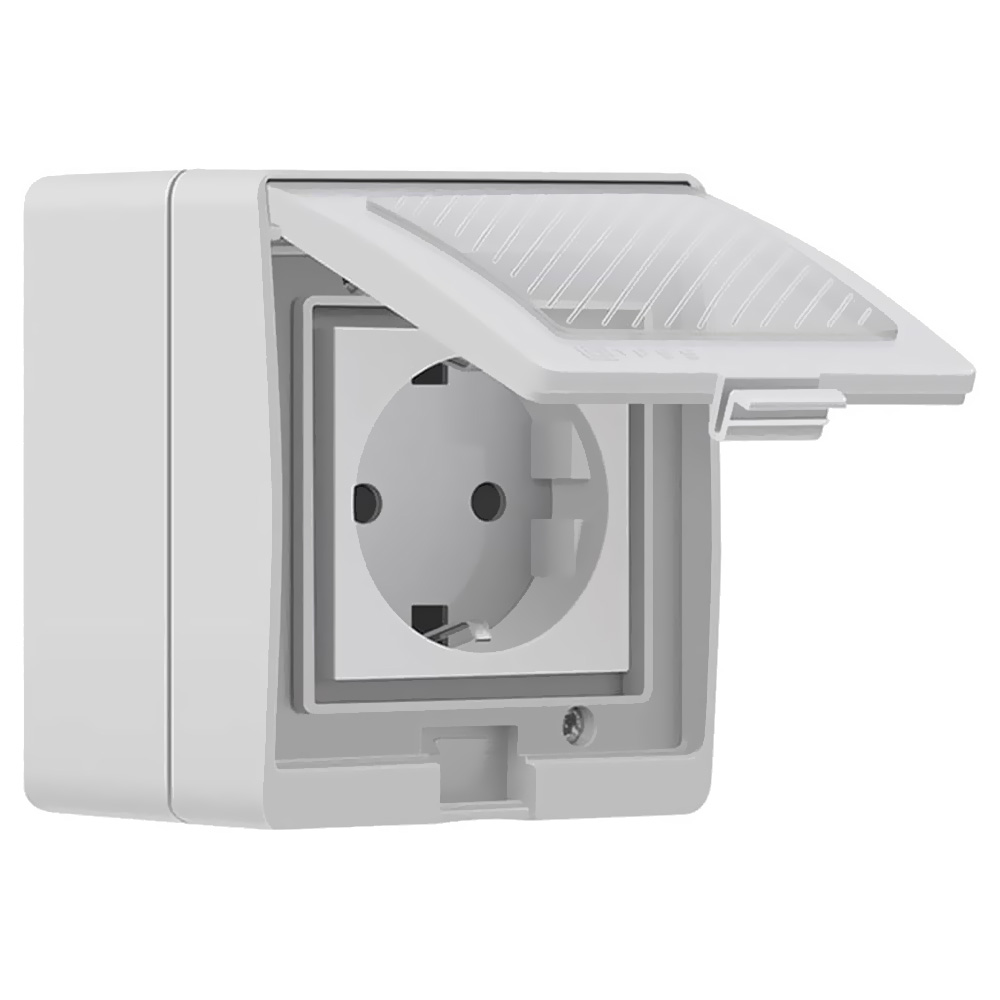 Tomada de Parede Sonoff S55TPF Smart Wifi / Waterproof / Bivolt - Branco