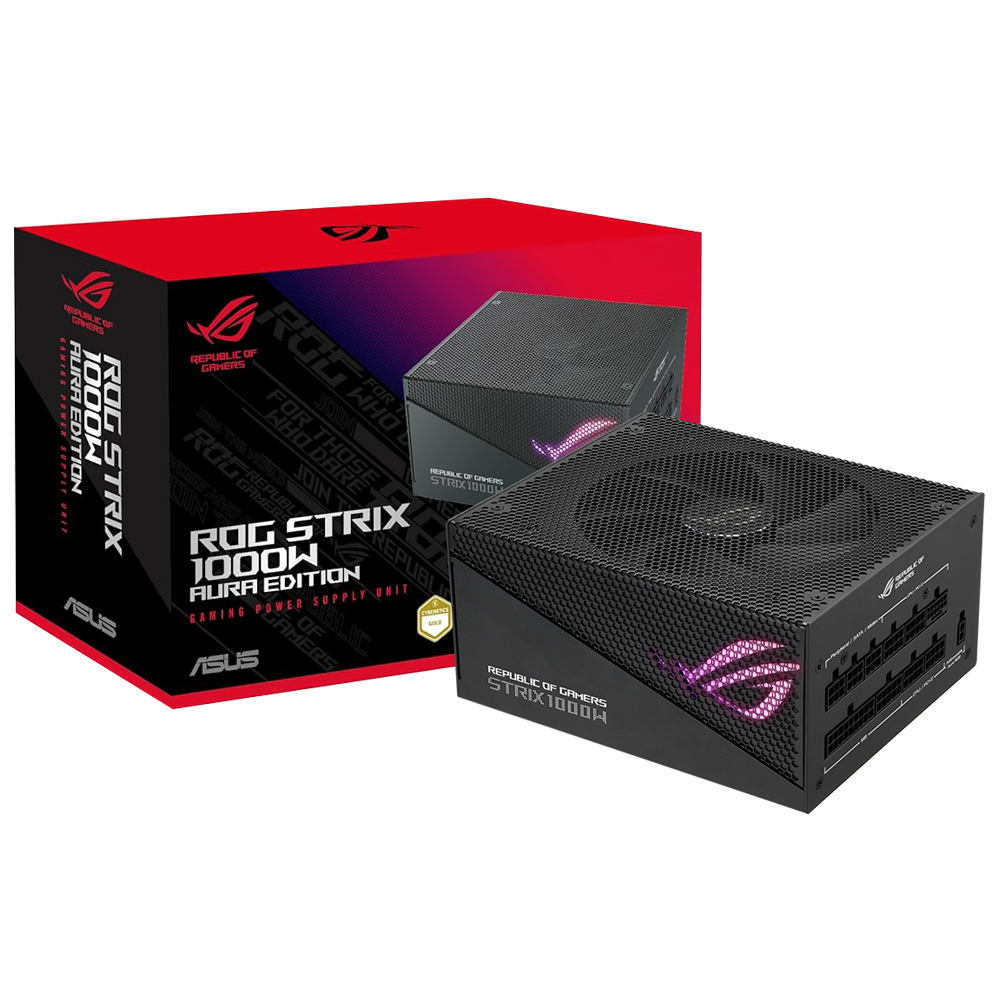 Fonte de Alimentação ASUS Rog Strix 1000G Aura Edition 1000W ATX / Modular / 80 Plus Gold