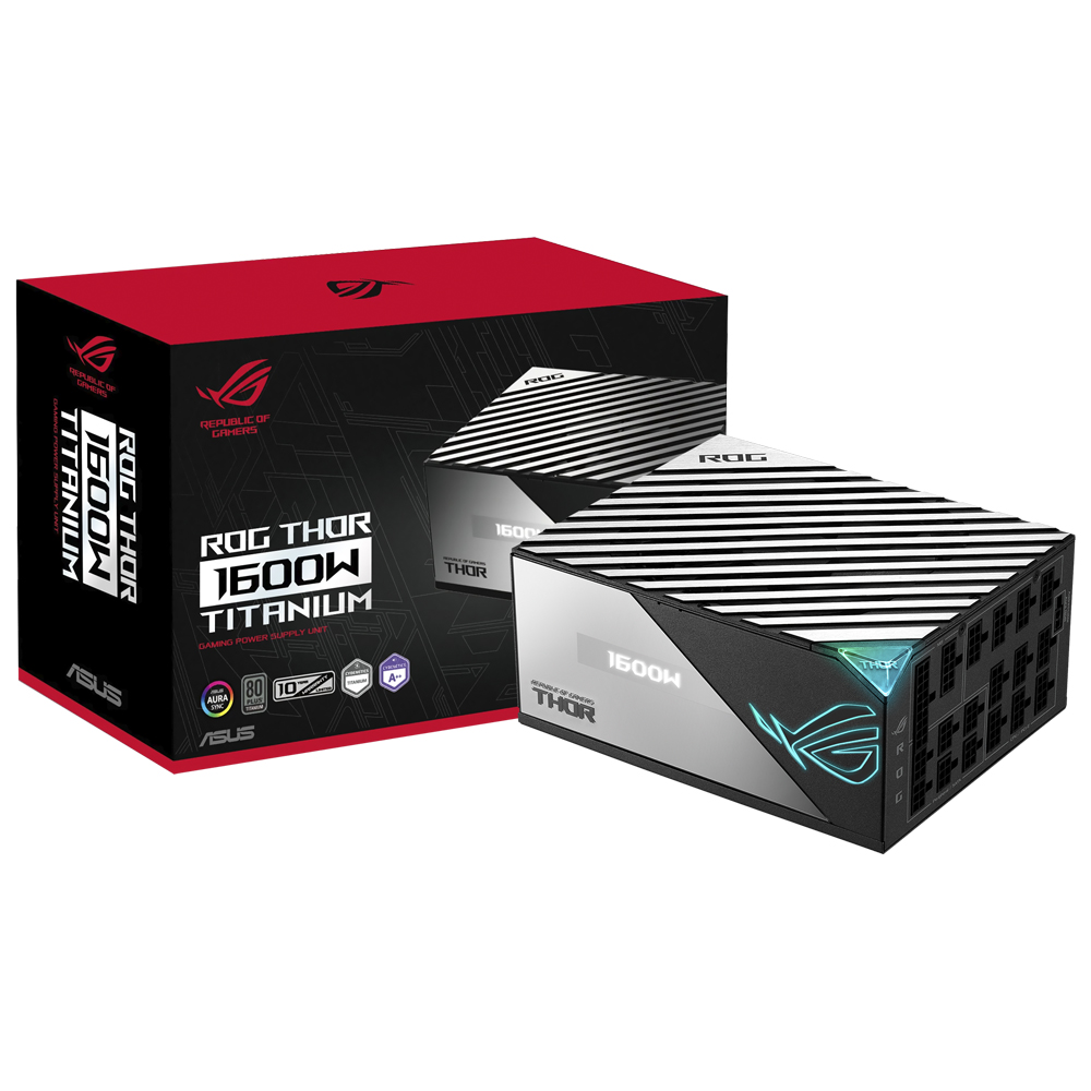 Fonte de Alimentação ASUS Rog Thor Titanium 1600T 1600W ATX / Modular / 80 Plus Titanium