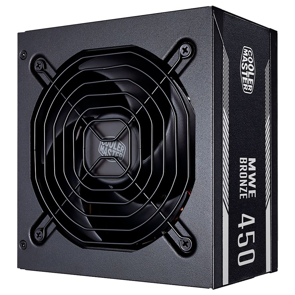 Fonte de Alimentação Cooler Master MWE 450W ATX / Não Modular / 80 Plus Bronze - MPE-4501-ACAAB-US