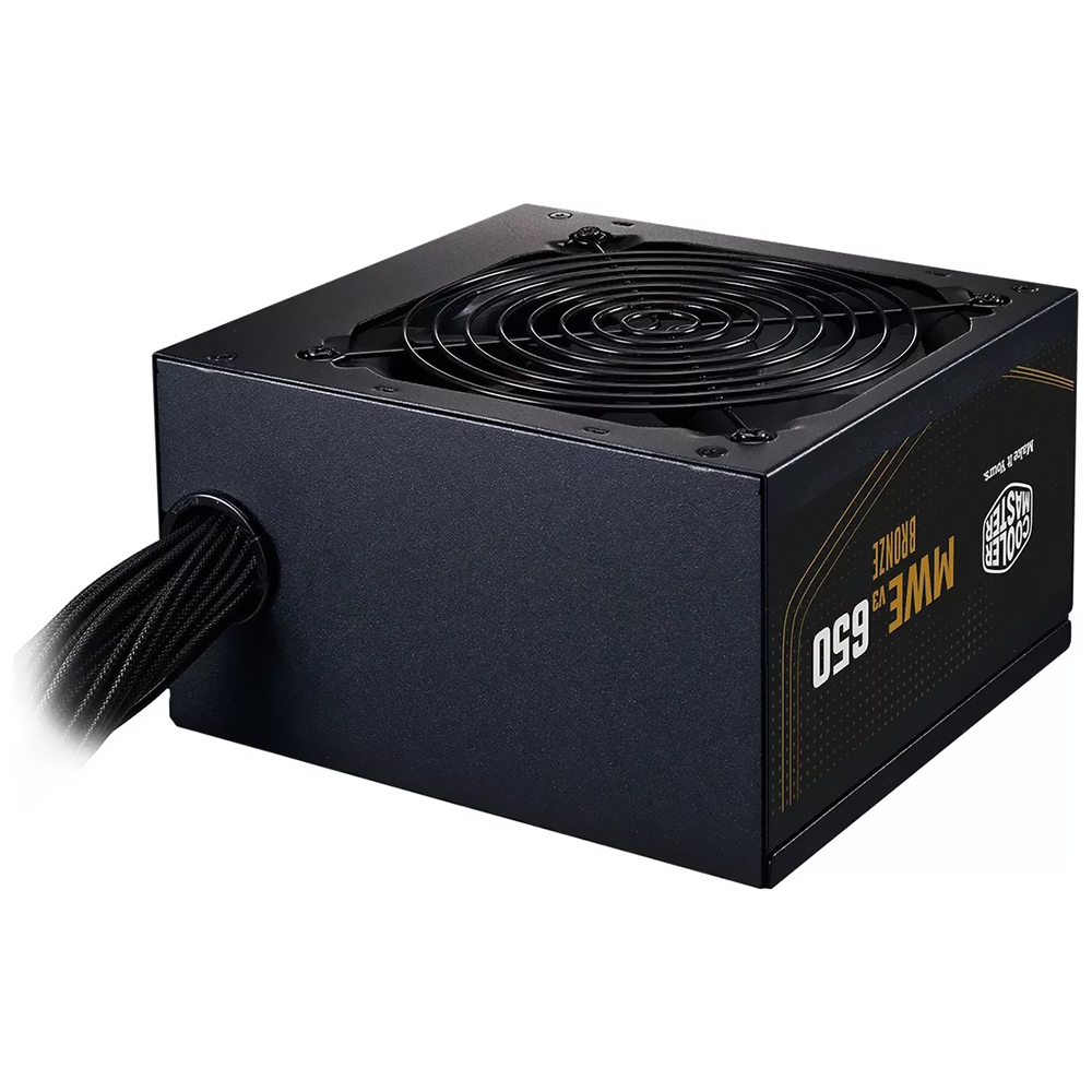 Fonte de Alimentação Cooler Master MWE Bronze 650 V3 650W / Não Modular / 80 Plus Bronze