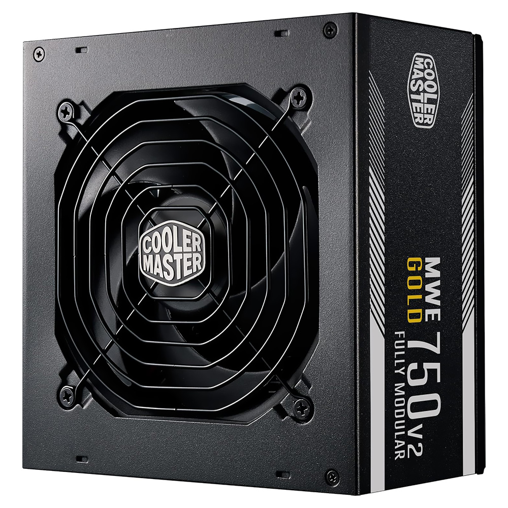 Fonte de Alimentação Cooler Master MWE V2 750W ATX / Modular / 80 Plus Gold - MPE-7501-AFAAG-U2