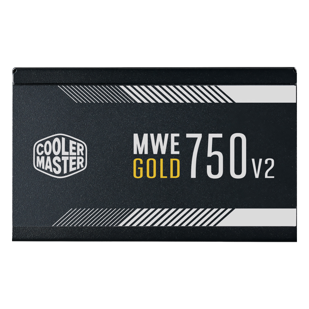 Fonte de Alimentação Cooler Master MWE V2 750W ATX /  Não Modular / 80 Plus Gold - MPE-7501-ACAAG-U2