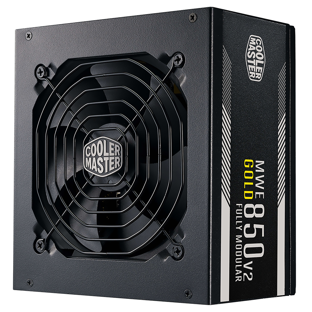 Fonte de Alimentação Cooler Master MWE V2 850W ATX / Modular / 80 Plus Gold - MPE-8501-AFAAG-U2