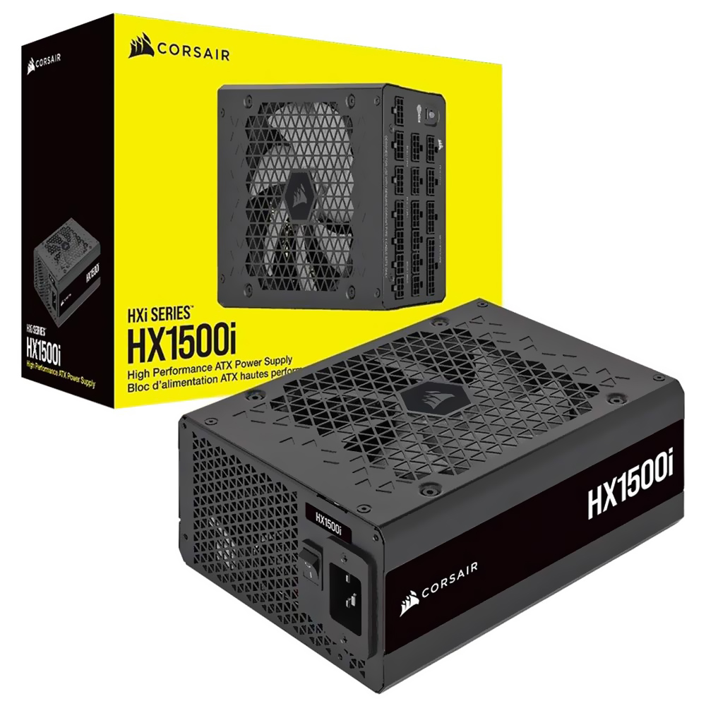 Fonte de Alimentação Corsair HX1500I 1500W ATX / Modular / 80 Plus Platinum - CP-9020215-NA