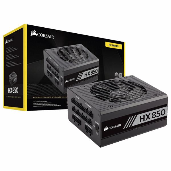 Corsair CP-9020138-NA 850W HX850 ATX Power Supply 80 Plus Platinum