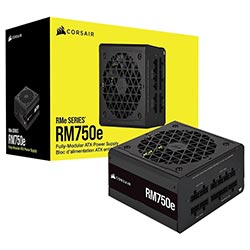 Fonte de Alimentação Corsair RM750E 750W ATX / Modular / 80 Plus Gold - CP-9020262-NA