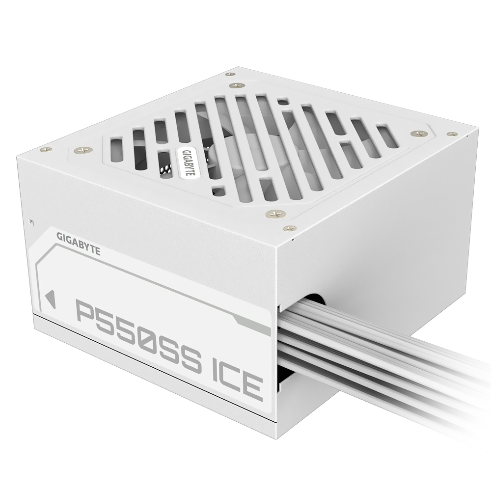 Fonte de Alimentação Gigabyte GP-P550SS Ice ATX / Não Modualr / 80 Plus Silver