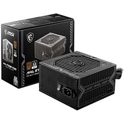 Fonte de Alimentação MSI MAG A750BN PCIE5 750W / Não Modular / 80 Plus Bronze