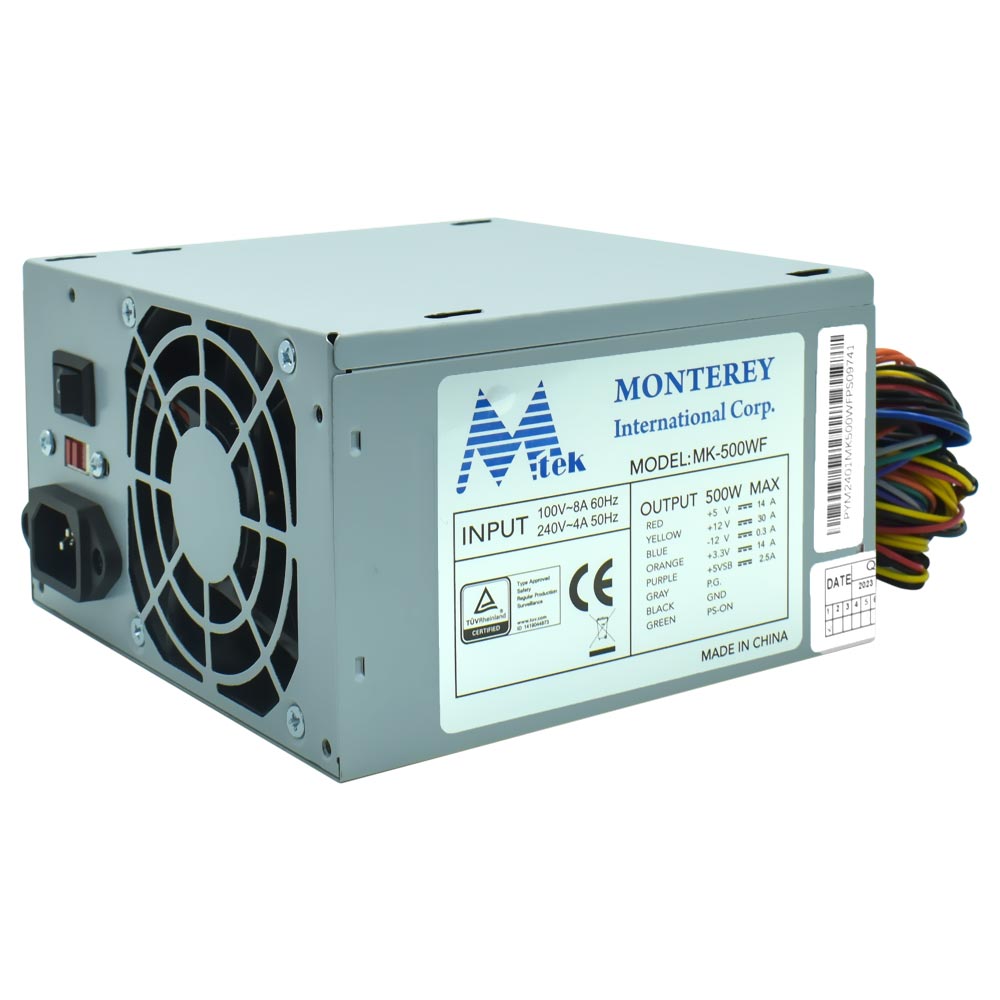 Fonte de Alimentação Mtek MK-500WF 500W / Não Modular