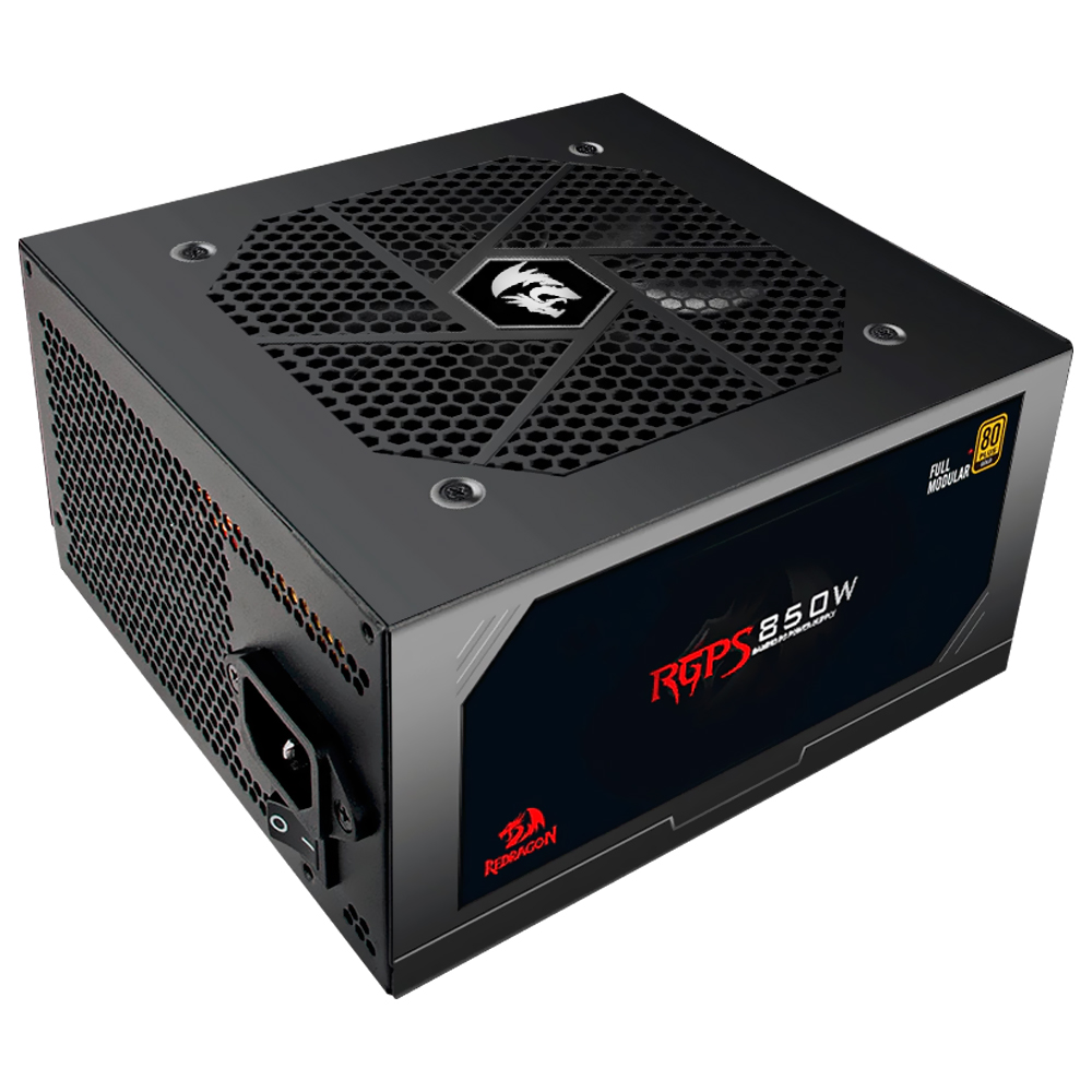 Fonte de Alimentação Redragon GC-PS010 850W ATX / Modular / 80 Plus Gold