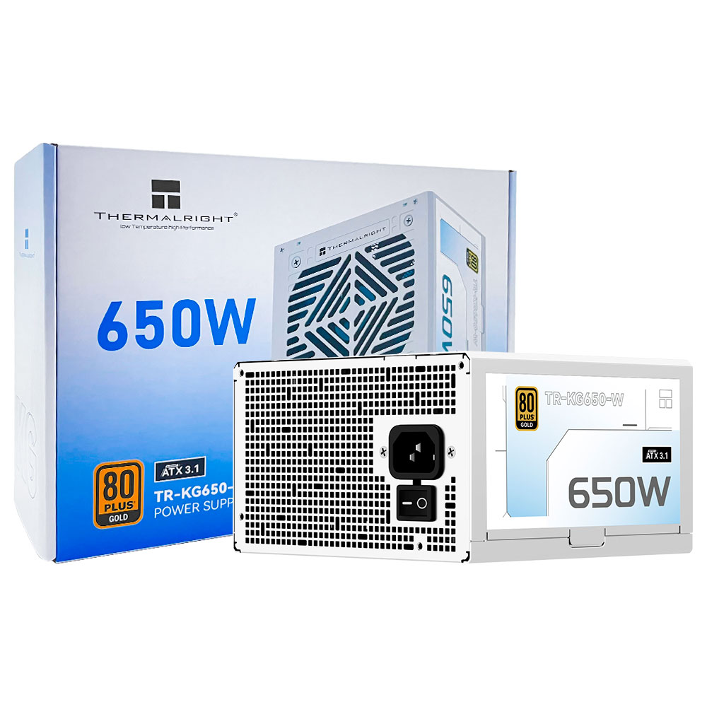 Fonte de Alimentação Thermalright TR-KG650-W 650W ATX / Não Modular / 80 Plus Gold
