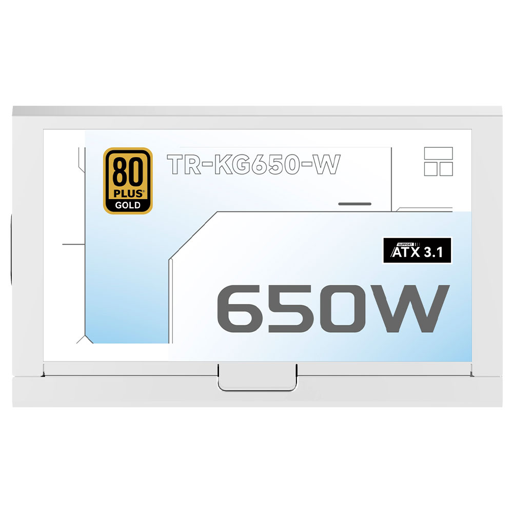 Fonte de Alimentação Thermalright TR-KG650-W 650W ATX / Não Modular / 80 Plus Gold