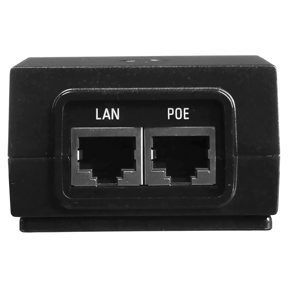 Fonte UBNT POE-48-24W-G-BR Poe Injector 48VDC / 0.5MP - Preto