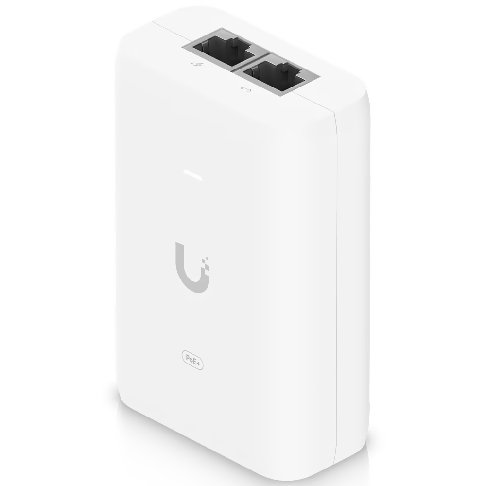 Fonte Ubnt U-POE-AF-AU Poe Injector 48V / 0.5A - Branco
