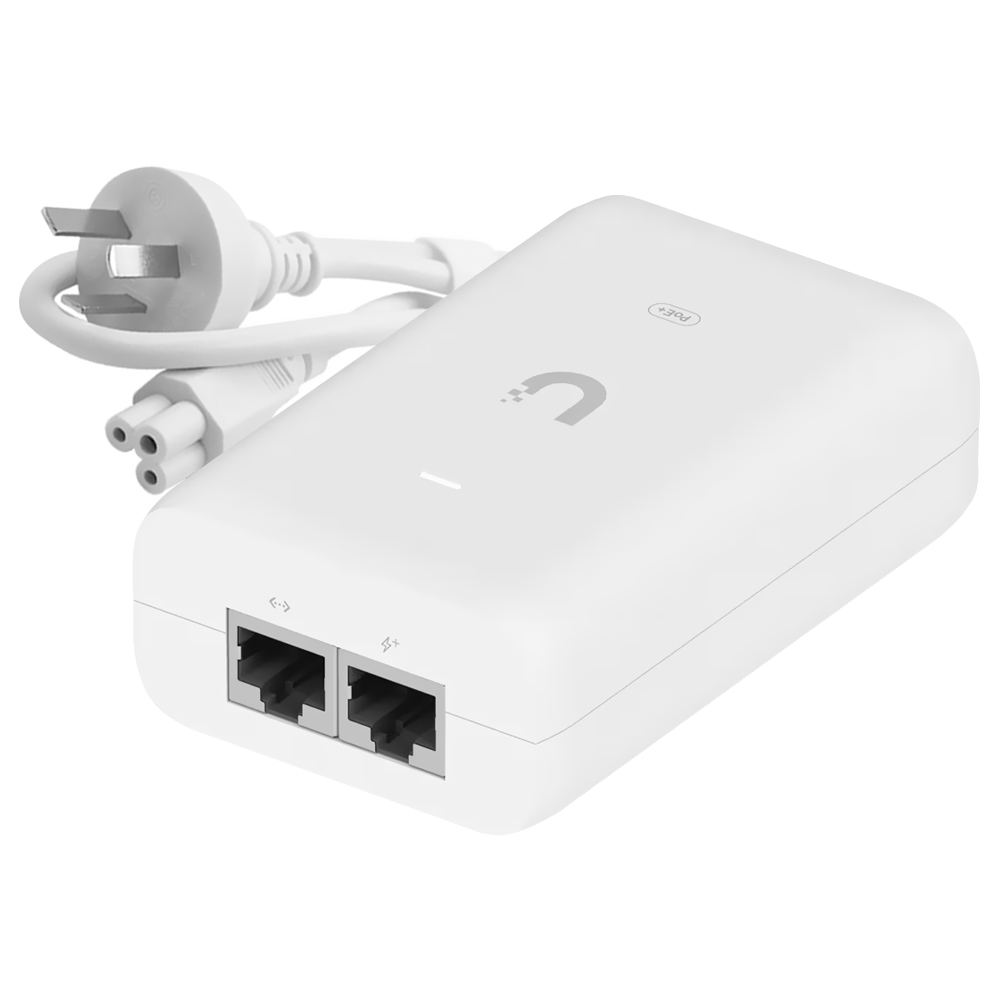Fonte Ubnt U-POE-AF-AU Poe Injector 48V / 0.5A - Branco