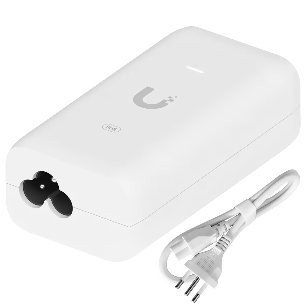 Fonte Ubnt U-POE-BR Poe Adaptador Gigabit 48V / 0.32A - Branco
