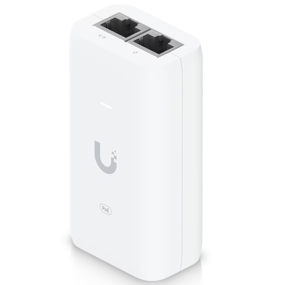 Fonte Ubnt U-POE-BR Poe Adaptador Gigabit 48V / 0.32A - Branco