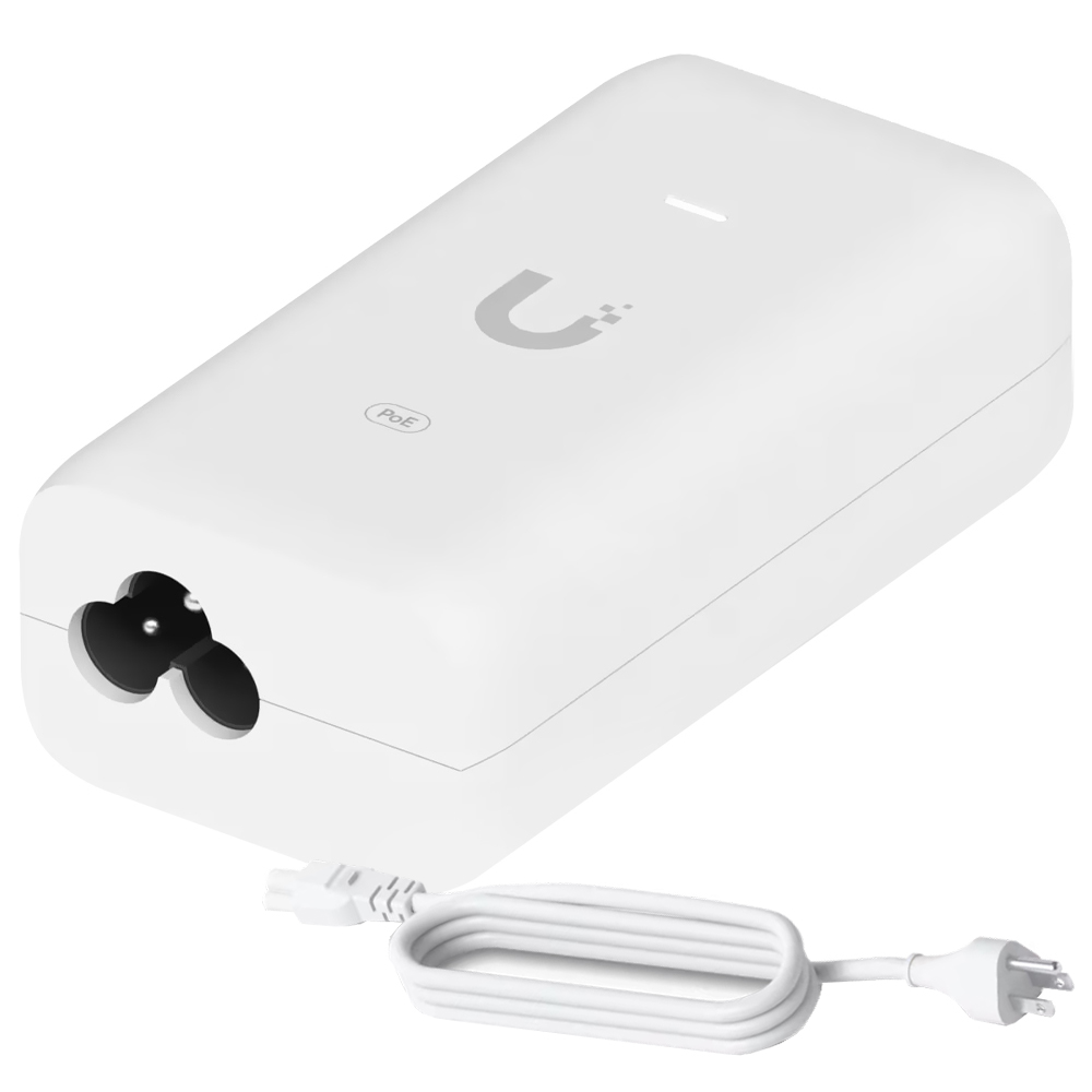 Fonte Ubnt U-POE Poe Adaptador Gigabit 15W / 48V / 0.32A - Branco