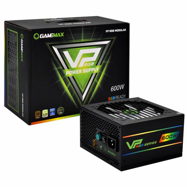 Fonte Atx 600w Gamemax Vp 600 Rgb 80 Plus Bronze Rgb Modular Visão