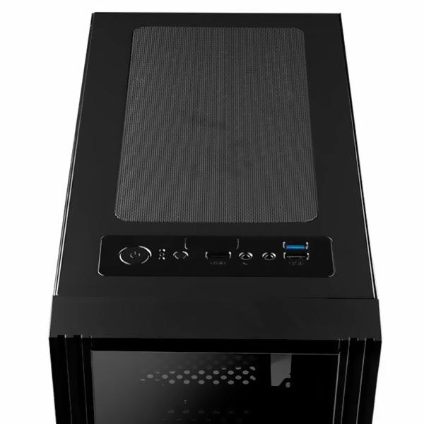 Gabinete Aigo Black Tecnology Mini ITX - Preto