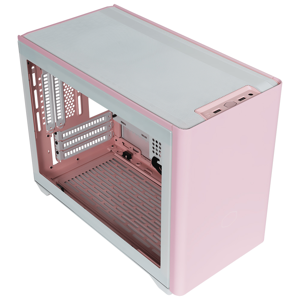 Gabinete Cooler Master NR200P Mini ITX / 2 Cooler - Rosa 